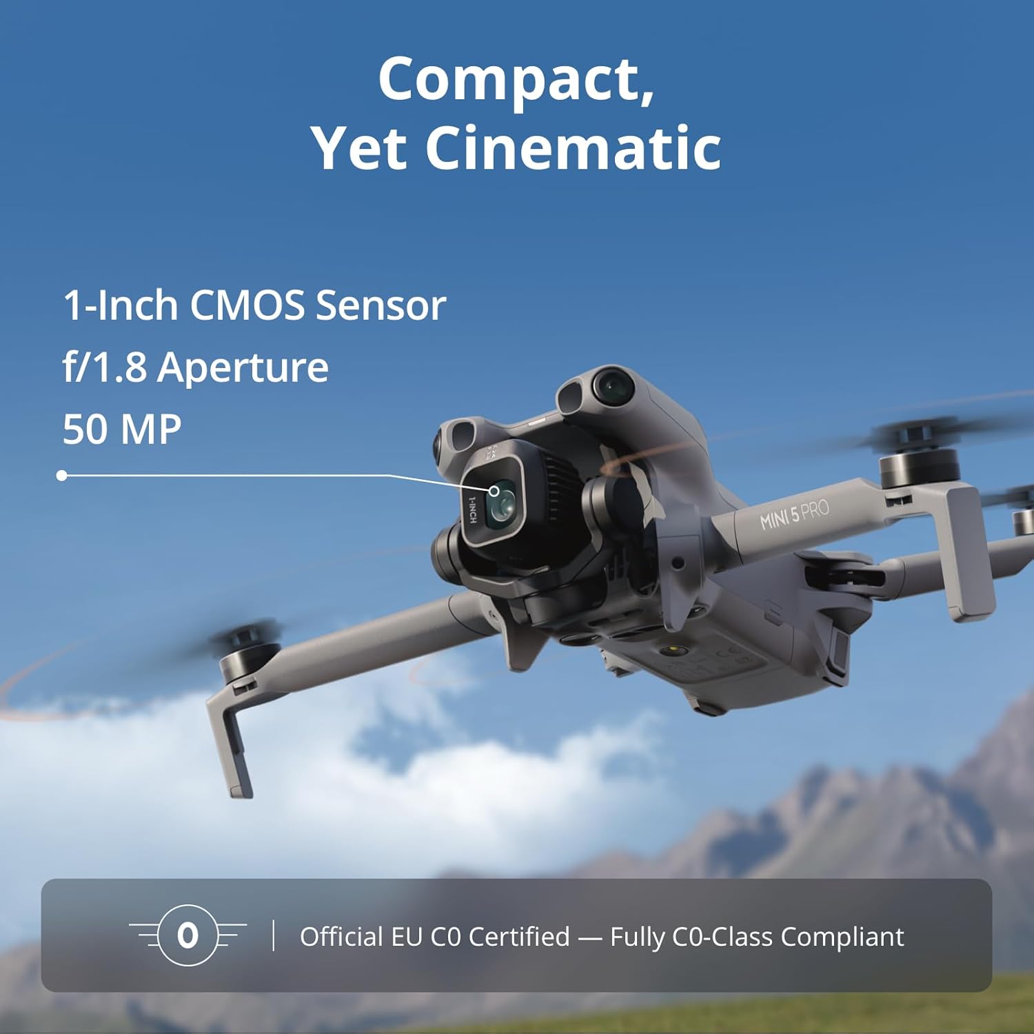 Buy DJI,DJI Mini 5 Pro Ultra-Light Foldable Drone with 4K Camera & 1-Inch CMOS Sensor – C0 Class - Gadcet UK | UK | London | Scotland | Wales| Near Me | Cheap | Pay In 3 | Drone Video Cameras